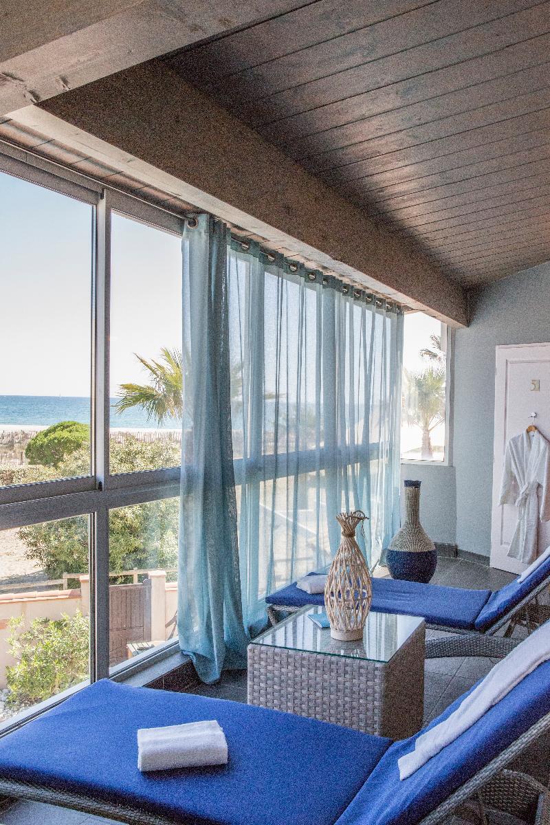Les Bulles De Mer - Hotel & Spa Sur La Plage Saint-Cyprien  Exterior photo