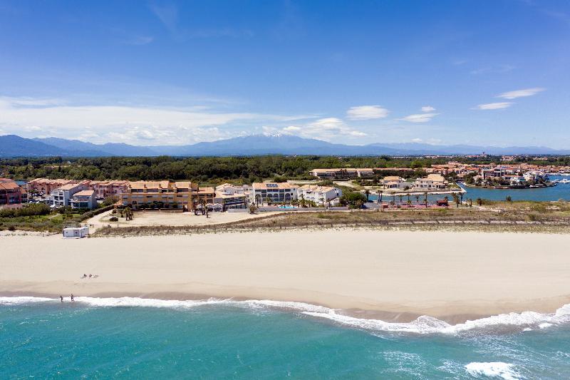 Les Bulles De Mer - Hotel & Spa Sur La Plage Saint-Cyprien  Exterior photo